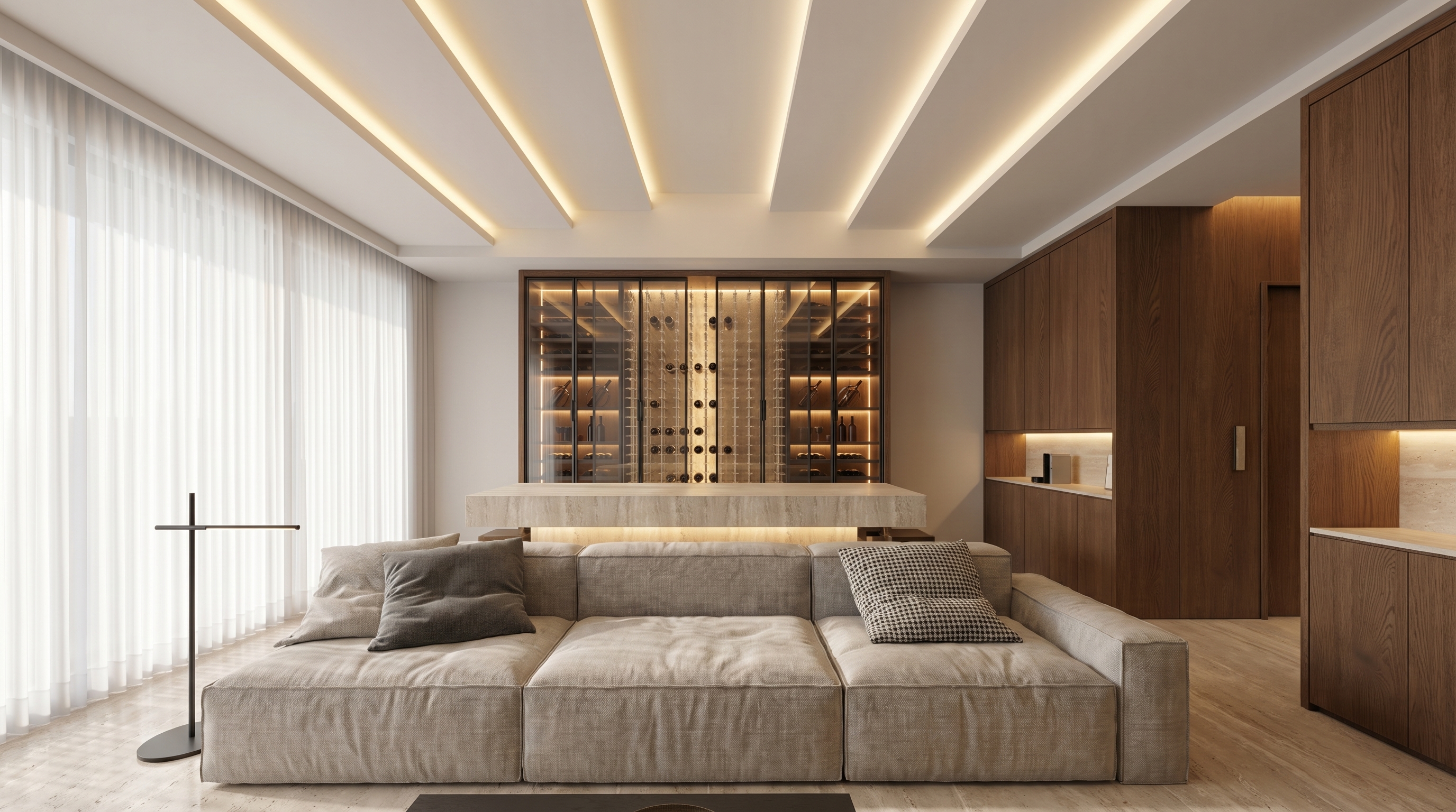 Order reimagined — minimal interior — AI render