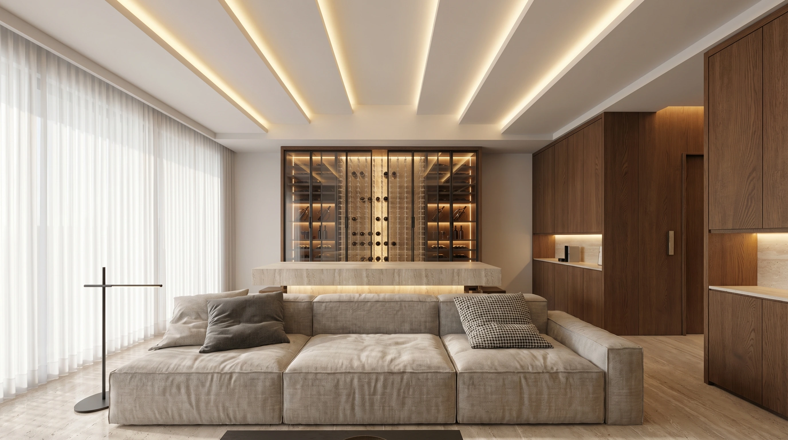 Order reimagined — minimal interior — AI render